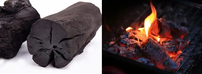 apple wood charcoal making