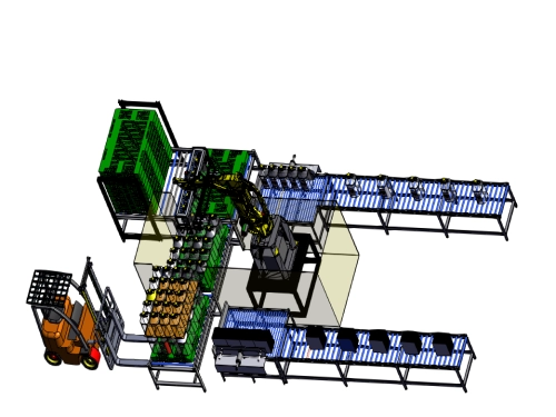 Matching Between Packaging Machine & Palletizing Line | How to Realize Seamless Docking of Front and Rear Production Lines