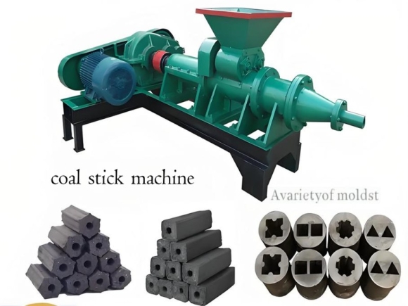 coal stick machine