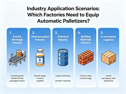 Industry Application Scenarios: Which Factories Need to Equip Automatic Palletizers?