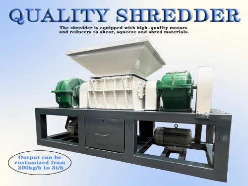 Choosing the Right Blade Material for Your Twin-Shaft Shredder