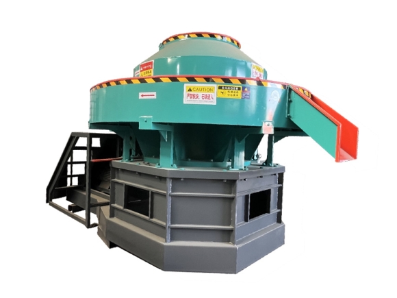 Solid waste briquetting machine